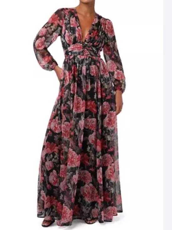 Lulus Dresses & Skirts - Lulus Women's Pearl Long Sleeve Maxi Dress NWT Size XL